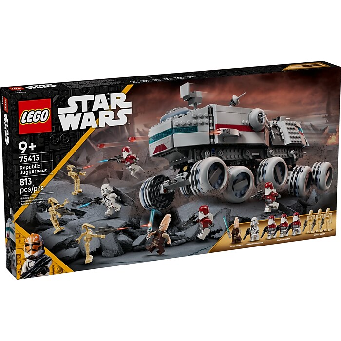 LEGO Star Wars: The Clone Wars Republic Juggernaut Set, 813 pieces