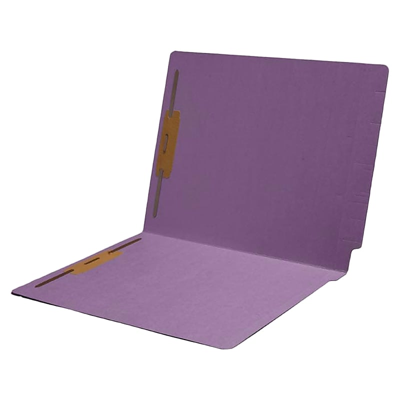 Medical Arts Press End Tab File Folder, Letter-Size, Lavender, 50/Box (S-09243-LAV) image 1