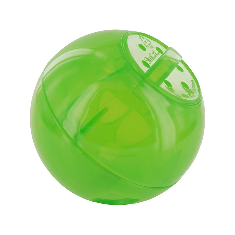 PetSafe SlimCat Interactive Feeder Ball Toy, Green (TOY00002) image 1