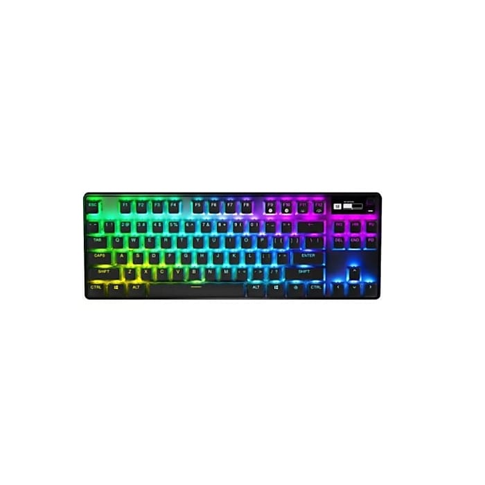 SteelSeries Apex Pro TKL Wireless Gaming Keyboard, Black SteelSeries Apex Pro TKL Wireless Gaming Keyboard, Black