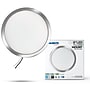 Bulbrite 9" Round 17-Watt 3000K LED Flush Mount Light, 1400 Lumens, Nickel (773610)~#|#~2C508DBE-54F9-40CB-84D03CCF23EA0C54_sc7