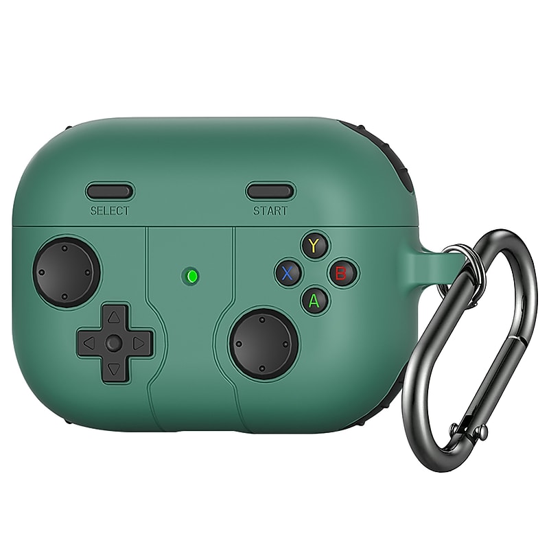 SaharaCase Inspire Series Silicone Case with Premium Clip for Airpods Pro 3, Shock Absorbing, Cactus Green (HP00228) image 1