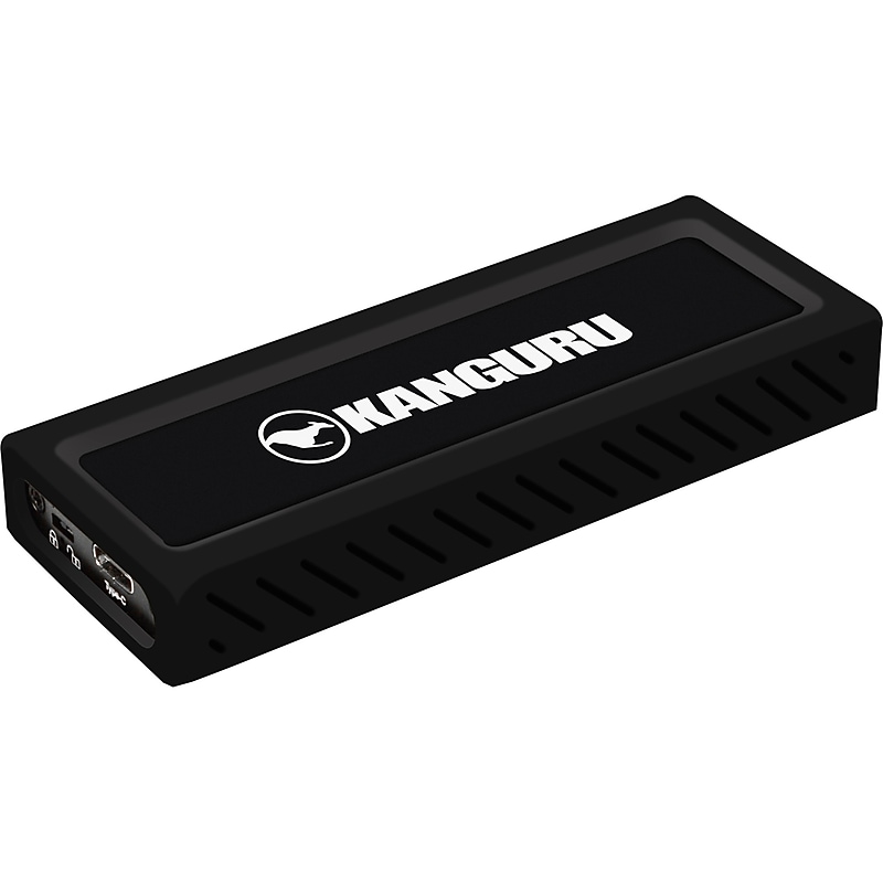 Kanguru U3-NVMWP-1T UltraLock USB-C M.2 NVMe SSD External Solid State Drive image 1