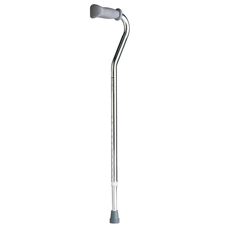 Medline Sure-Grip Handle Canes, Brite, Offset Handle, 6/Pack (G05555) image 1