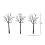 Nearly Natural 14" Pre-Lit Artificial Halloween Black Twig Branches with 45 Orange LED Lights and Ground Stake, 3/Set (T5201)~#|#~2C565FAC-9B9A-41E9-BE5D26C8DD3E1E05_sc7