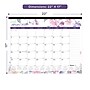 2026 Blueline Colorful Passion Floral 22" x 17" Monthly Desk Pad Calendar, Multi (C194113)~#|#~2C570F2E-1A95-4236-9501044D6F508172_sc7
