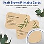 Avery Integrated Cards, 5" x 7", Matte Kraft Brown, 100/Box (95350)~#|#~2C5C2BC6-5A88-469E-B3A8B184CCEF488A_sc7