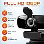 Delton C24 HD 1080p Webcam, 2 Megapixels, Black (DCAM24BK)~#|#~2C5C2F47-0B47-4F6C-BEDA93086D3A32C2_sc7