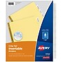 WorkSaver Insertable Tab Index Dividers, 8-Tab, 8-1/2 x 11, Clear, 24 Sets/Box~#|#~2C628B87-C9F1-4733-BA030500D9FE9A60_sc7