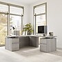 Bush Business Furniture Stratus 72"W Electric L-Shaped Adjustable Standing Desk with Drawers, Platinum Gray (SUT018PG)~#|#~2C682B80-5404-4C3E-ACD0F2F6316B5850_sc7