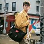 Manhattan Portage Red Label Nylon Water Resistant Messenger Bag, Black (1606-JR-900 BLK)~#|#~2C6A1E8F-531F-4791-B8FCEA8762C8731D_sc7