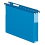 Pendaflex SureHook Reinforced Box Bottom Hanging File Folder, 1/5-Cut Tab, Letter Size, Blue, 25/Box (PFX 59202)~#|#~2C6A5112-D7A1-433F-99198A9877B7D169_sc7