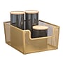 mDesign Steel Organizer, Soft Brass (25999) ~#|#~2C6EB83B-A402-4677-B267068B8ECB5F95_sc7