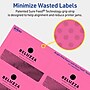 Avery Laser/Inkjet Rectangle Multipurpose Labels, 2" x 3.5", Bright Pink, 640/Box (94238)~#|#~2C6F2848-C4A6-4CCC-BE56919984EDF6C7_sc7