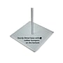 Azar Sign Holder, 11" x "8.5", Horizontal, Freestanding, Clear/Silver Acrylic (300864)~#|#~2C7354D8-5D46-4B04-AC051462AA10A474_sc7