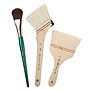 Silver Brush Goat Hair Silver Varnish/Hake Brushes, 3/Pack (SLVHK5052)~#|#~2C73B696-AD55-4255-B66ADADABF15DB3D_sc7