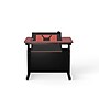 VersaDesk Revolution 36"W Manual Adjustable Standing Computer Table, Cherry/Black (RST3630-BC)~#|#~2C74A911-258F-48B5-AEE7668C13592367_sc7