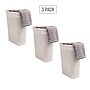 Mind Reader 10.5 Gallon Hamper with Lid, Plastic, Ivory, 3/Pack (3PKHAMP40-IVO)~#|#~2C756CFE-45D5-4EBB-85108D314954B87E_sc7
