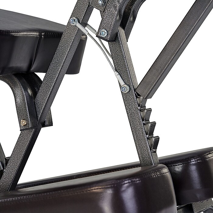 Master Massage The Bedford Chocolate Brown Portable Massage Chair