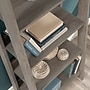 Sauder Trestle 71"H 5-Shelf Bookcase, Mystic Oak (433198)~#|#~2C7DAE98-46B2-49BA-9A9D524850D3C190_sc7