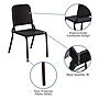 Flash Furniture HERCULES Polypropylene Stackable Melody Band/Music Chair, Black, 24/Pack (24HFMUSIC)~#|#~2C841B26-D86F-465F-906DC70DD4F6578A_sc7