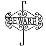National Tree Company 16" Halloween “Beware" Wreath Hanger (CI58-22252-1)~#|#~2C8785BB-E668-4B1F-948527CEE57F2794_sc7
