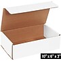 10" x 6" x 3" Corrugated Mailers, White, 50/Bundle (M1063)~#|#~2C87FC3F-F48E-4AA4-B48813292A7F0C6E_sc7