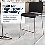 Flash Furniture Hercules Kenai Classic Plastic Stacking Full Back Bar Stools, Black, 3-Pieces (3RUT239AHBSBKCR)~#|#~2C8A29F3-A36A-484B-ACBCBFBAA561463E_sc7