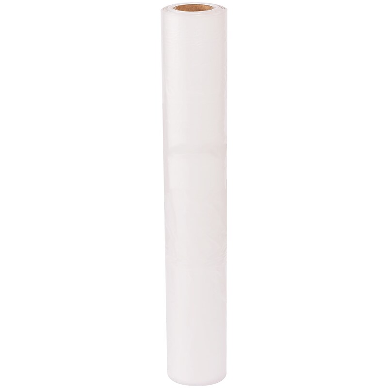 78" x 90" Layflat Poly Bags, Bags on a Roll, 3 Mil, Clear, 45/Roll (PMB3249) image 1