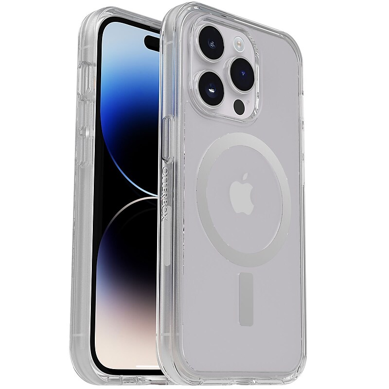 OtterBox Symmetry Series Plus Clear Slim MagSafe Case for iPhone 14 Pro (77-89225) image 1