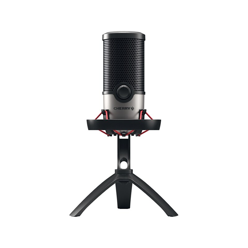 Cherry UM 6.0 Advanced Computer Microphone, Black/Silver (JA-0710) image 1