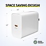 Overtime W27 65W USB-C Fast Wall Charger for Laptops and Phones with GaN 3 Technology, White (OCW27WH)~#|#~2C908307-3BBF-45E4-8854EA94EB213BE2_sc7