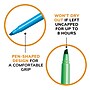 BIC Brite Liner Stick Highlighter, Chisel Tip, Blue, 12/Pack (65552/BL11BE)~#|#~2C915AA1-70B7-47FE-80B474B92F8689E6_sc7