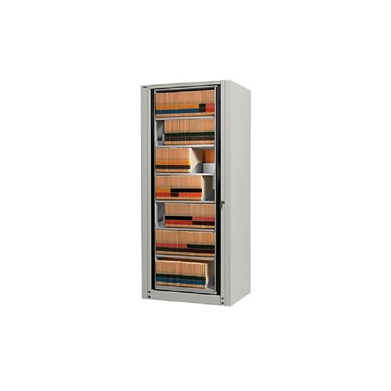 Safco ARC High-Density File System, File Adder, Letter, Pebble Gray (ARCB24827A) image 1