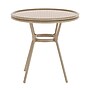 Flash Furniture Lourdes Indoor/Outdoor French Bistro Table, Natural/White (SDA64280NATWHLN)~#|#~2C99F291-4BDE-4F60-B909D9846ADAAEC9_sc7