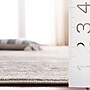 Safavieh Brentwood Collection 4' x 4' Square Indoor Area Rug, Machine Made, Cream/Grey (BNT865B-4SQ)~#|#~2C9ACD53-383A-46CB-881AF6EA19300E1F_sc7