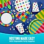Say Hooray! Bright Vibes 5" Beverage Napkin, Multicolored, 64 Napkins/Pack (DTC382574BNAP)~#|#~2C9CD112-327F-4508-8D8849142468A017_sc7