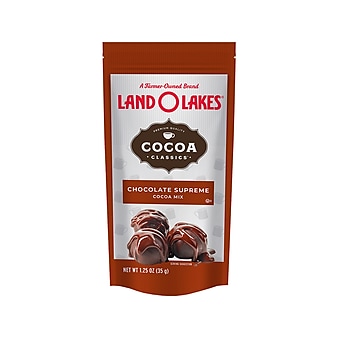 Land O Lakes Cocoa Classics Chocolate Supreme Hot Cocoa, 1.25 oz., 72/Carton (B200-W1375)
