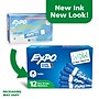 Expo Dry Erase Markers, Bullet Tip, Blue, 12/Pack (82003)~#|#~2C9FBCD6-57BD-4A6E-853B0667750D7E9E_sc7