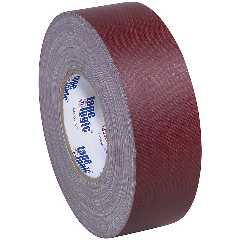 Tape Logic Non-Reflective Gaffers Tape, 2" x 60 yds., Burgundy, 24/Carton (T98718BUR) image 1