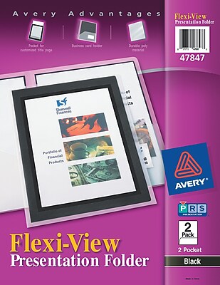 Avery Flexi View 2 Pocket Presentation - 2CA4A55E 960D 4B29 9D290D063590CD9E Sc7