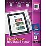 Avery Flexi-View 2-Pocket Presentation Folders, Black, 2/Pack (47847)~#|#~2CA4A55E-960D-4B29-9D290D063590CD9E_sc7