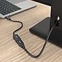 Staples TECH USB-C to USB A Audio/Video Adapter, Male to Female, Black (ST62385)~#|#~2CA886E6-10EA-4F08-B563A681FE36A931_sc7