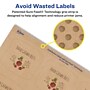 Avery Laser/Inkjet Square Multipurpose Labels, 2" x 2-3/16", Kraft Brown, 1200 Labels/Box ( 94124)~#|#~2CB6F4A1-56B1-4852-BFAAD7D64FEA1E47_sc7