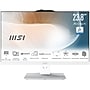 MSI Modern AM242TP 23.8" All-in-One Desktop Computer, Intel Core 7-150U, 32GB RAM, 1TB SSD, Windows 11, White, 1-Year Warranty~#|#~2CC48B37-7308-4A20-B3F98CD633D51A08_sc7
