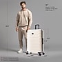 InUSA Trend 34.05" Hardside Suitcase, 4-Wheeled Spinner, TSA Checkpoint Friendly, Sand (IUTRE00XL-SAN)~#|#~2CCDC25E-81B9-41AA-8EC36D9FB37941B0_sc7