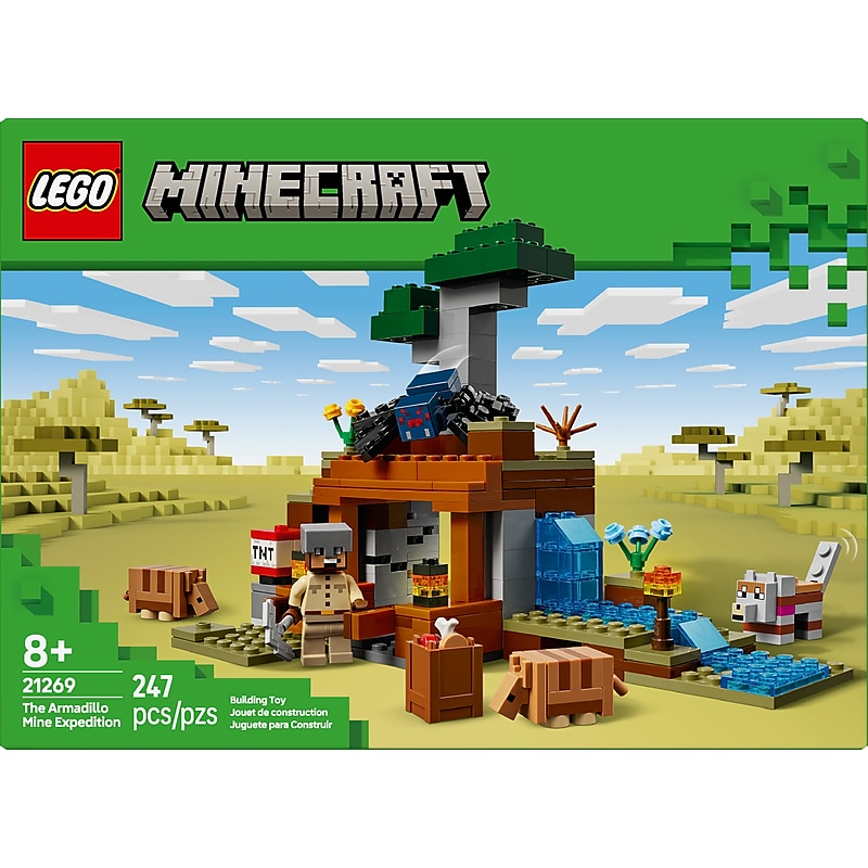 LEGO Minecraft The Armadillo Mine Expedition, 247 Pieces  (21269) image 1