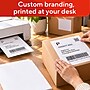 Staples Shipping Labels, 8.5" x 11" Full‑Sheet Labels, White, Laser & Inkjet Compatible, Jam‑Free Adhesive Sheets, 100/Box~#|#~2CCFDDBC-6A10-4AA4-913BF78E4A7331CA_sc7