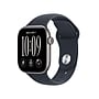 Apple Watch Series 12 GPS Smartwatch, 42mm, Space Gray Aluminum Case with Navy Blue Sport Band, Small/Medium (MJE74LS/A)~#|#~2CD8B815-1331-4921-9C8F6482FF2D1ACD_sc7