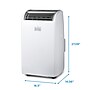 Black & Decker 115-Volt 14,000 BTU 10,200 (BTU DOE) Portable Air Conditioner with Remote, White (BPT10WTB)~#|#~2CE1CB59-72BF-4F4A-93EBDC65C58F70DB_sc7